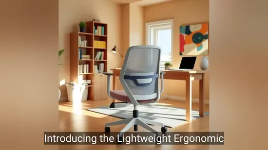 Stylish Gray Fabric Office Chair with Ergonomic Comfort and Warranty 