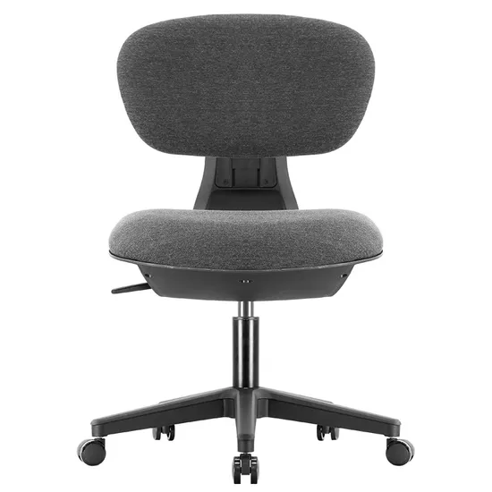 Flexible Work Space Fabric Upholstered Smart Office Task Chair with Low Back 