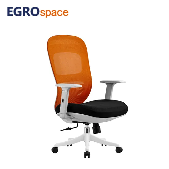 Egrospace MID Back Office Seat Staff Swiveling Swivel Furniture Best Quality Staff Commercial Wholesale Mesh Chair 